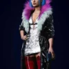 Cyberpunk 2077 Evelyn Parker Leather Black Coat