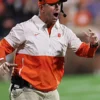 Dabo Swinney 2026 Clemson Tigers Half-Zip Jacket