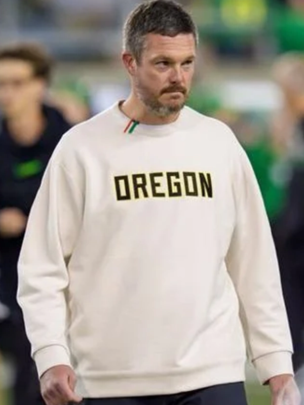Dan Lanning 2026 Oregon Ducks Sideline Sweatshirt