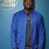 Daniel Kaluuya Tonight Show Blue Satin Jacket