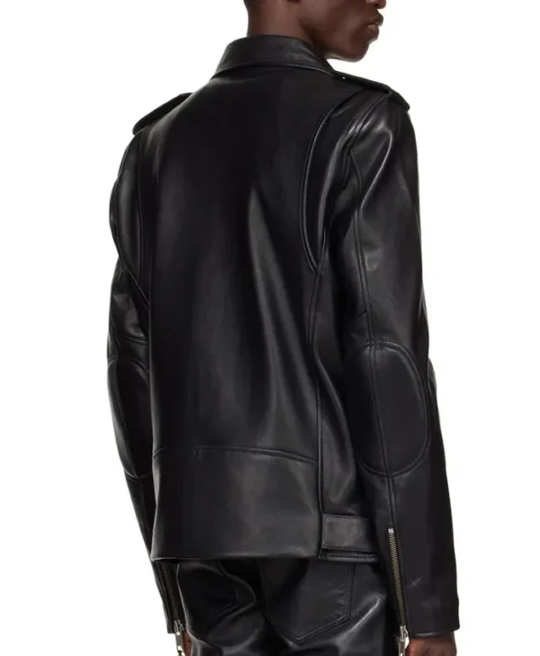 Deebo Samuel Sr Pregame Black Leather Jacket