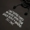Denim Tears Stussy Collaboration Black Fleece Hoodie