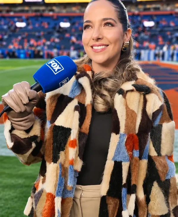 Denver Broncos Game Lore Troncoso Fur Jacket