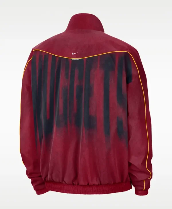 Denver Nuggets Nike Red Basketball Jacket