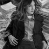 Didi Anderson The Handler Black Leather Coat