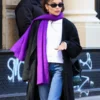 Die Alive Set Zoë Kravitz Black Coat