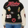 Disney Costco Fleece Varsity Jacket