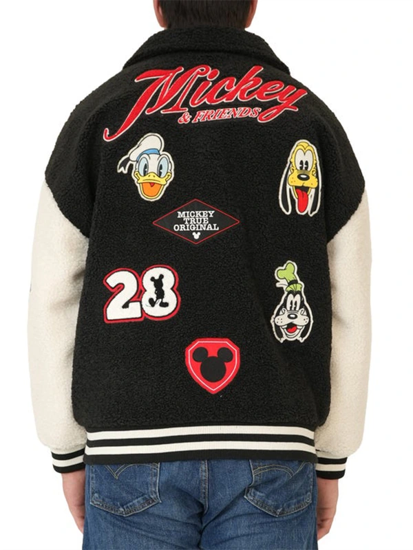 Disney Costco Fleece Varsity Jacket