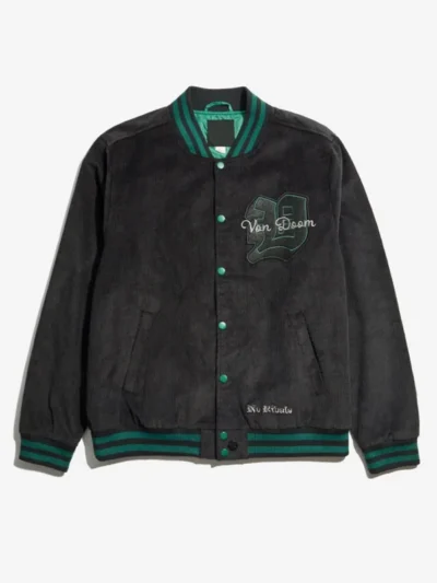 Doctor Doom Corduroy Varsity Jacket