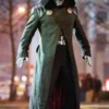 Doctor Doom Fantastic Four Green Cosplay Coat
