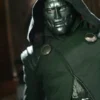 Doctor Doom Green Hooded Wool Cloak Coat