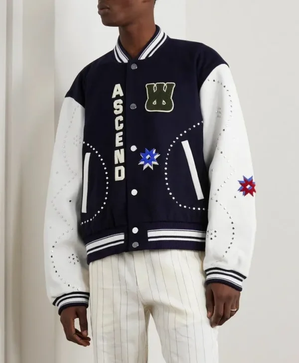 Don Toliver Blue Varsity Jacket