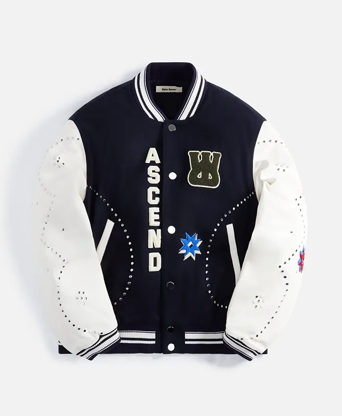 Don Toliver Wales Bonner Ascend Varsity Jacket