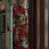 Elle Fanning Margos Got Money Troubles Tiger Satin Robe