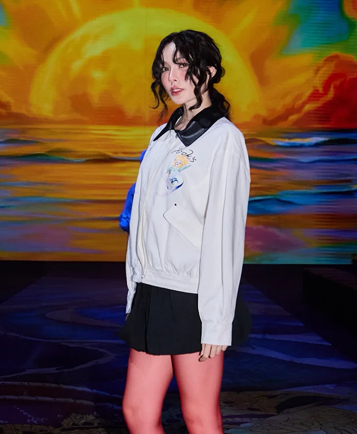 Elle Fashion Week Charlotte Austin Jacket
