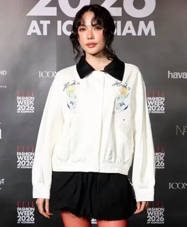 Elle Fashion Week Charlotte Austin Jacket