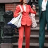 Elsbeth S04 Carrie Preston Orange Suit