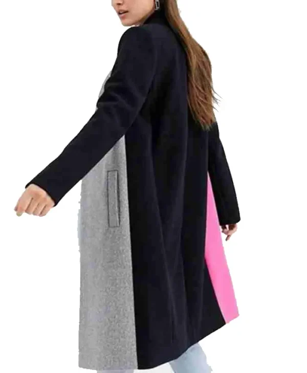 Emily In Paris Emily Cooper Color Block Coat
