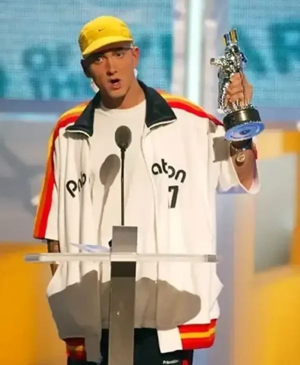 Eminem PnB Nation White Jacket