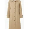 Emma Onwards and Sideways Beige Coat