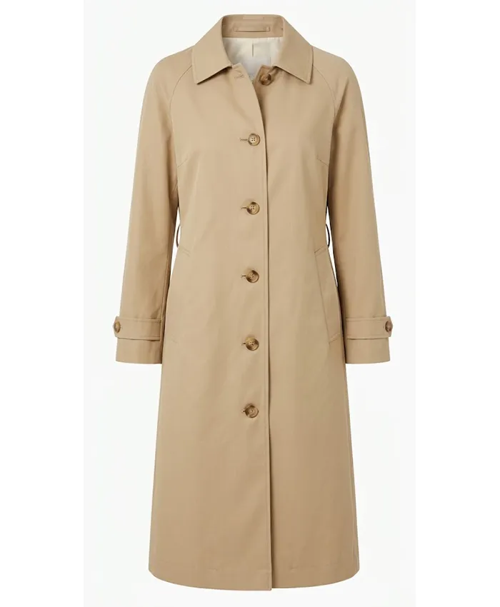 Emma Onwards and Sideways Beige Coat