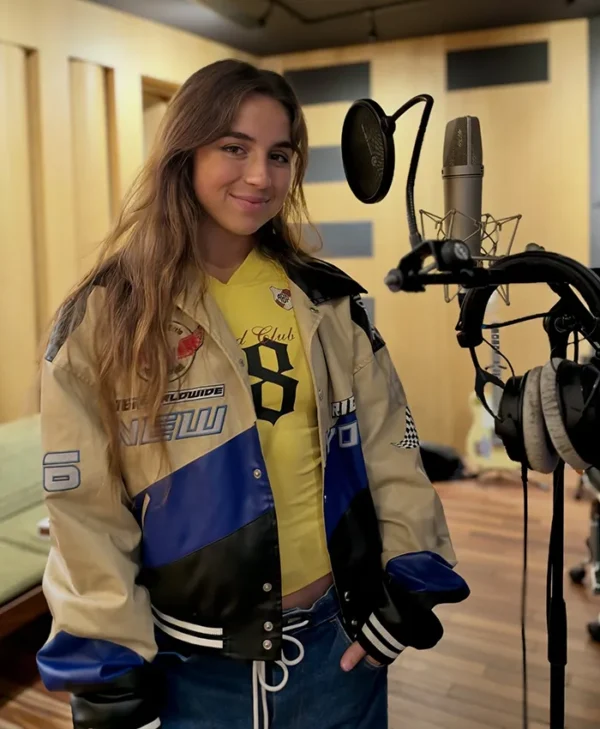 Énola Bédard Paris Studio Varsity Racing Jacket