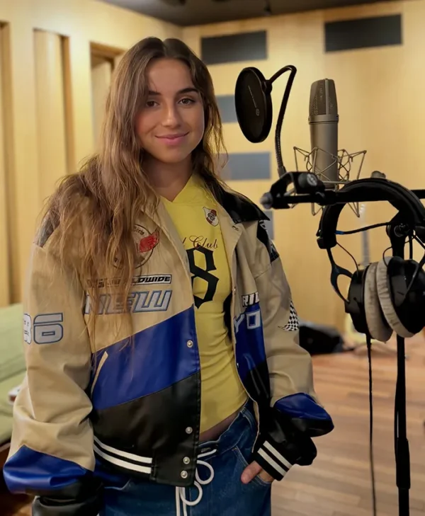 Énola Bédard Paris Studio Varsity Racing Jacket