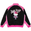 F1A x Hello Kitty Black Quilted Race Jacket