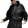 FAT JOE Set Of Keys Video Black Leather Jacket
