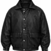 FAT JOE Set Of Keys Video Black Leather Jacket