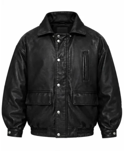 FAT JOE Set Of Keys Video Black Leather Jacket