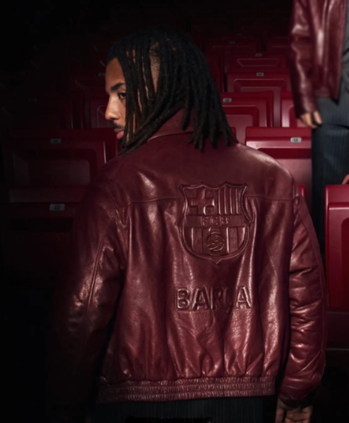 FC Barcelona x AMIRI Maroon Jacket