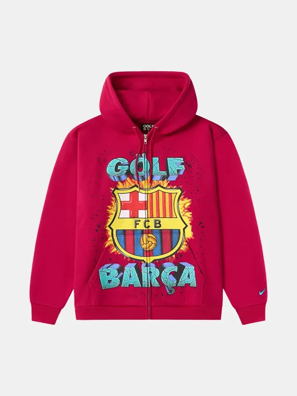 FC Barcelona x Spotify x Golf Wang Zip-Up Hoodie