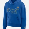 Fanatics Knicks Championship Blue Pullover Hoodie