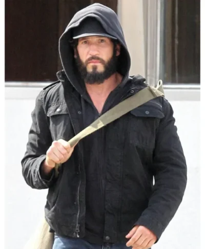 Frank Castle The Punisher Black Cotton Jacket