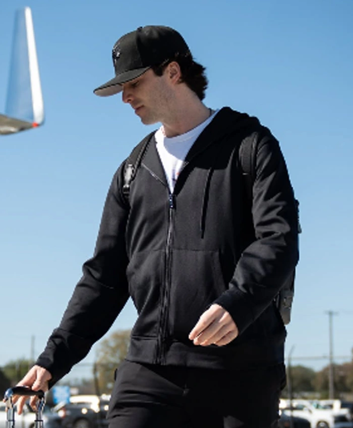 Fraser Minten Boston Bruins Black Jacket