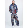 French Montana Patchwork Tracksuit