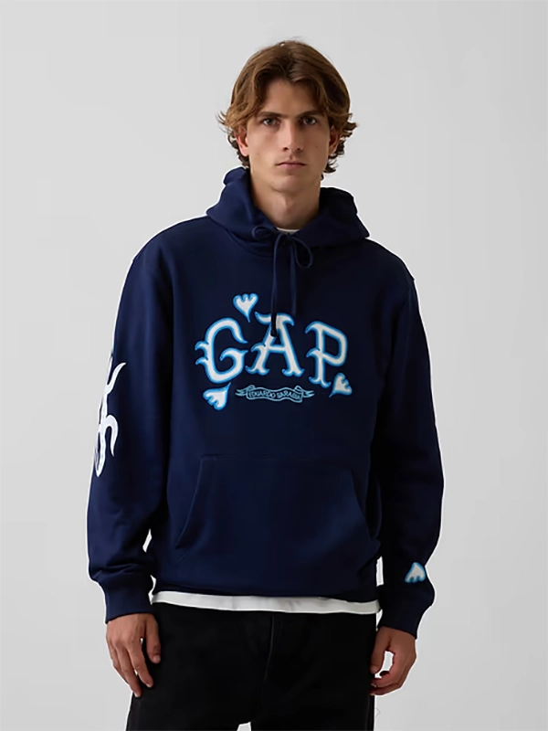 GAP Eduardo Sarabia Collaboration Logo Pullover Hoodie