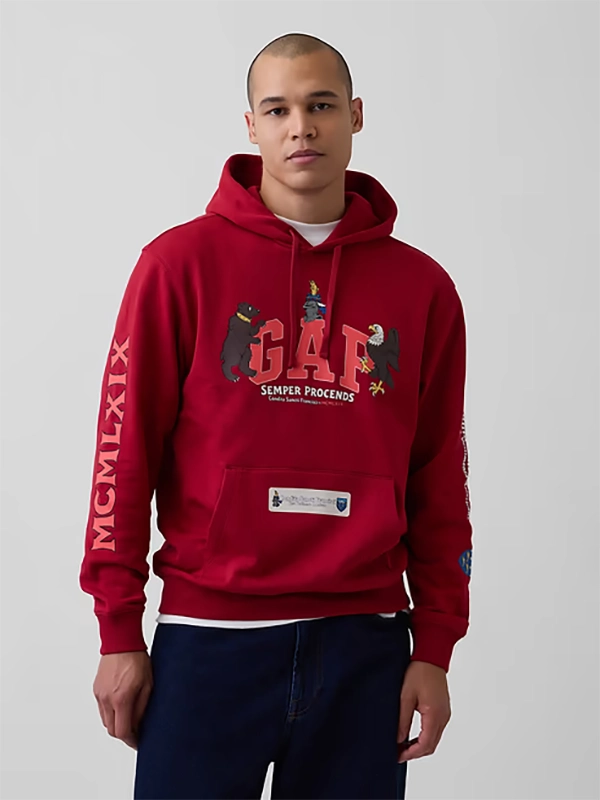 GAP Edward Crutchley Collaboration Pullover Hoodie