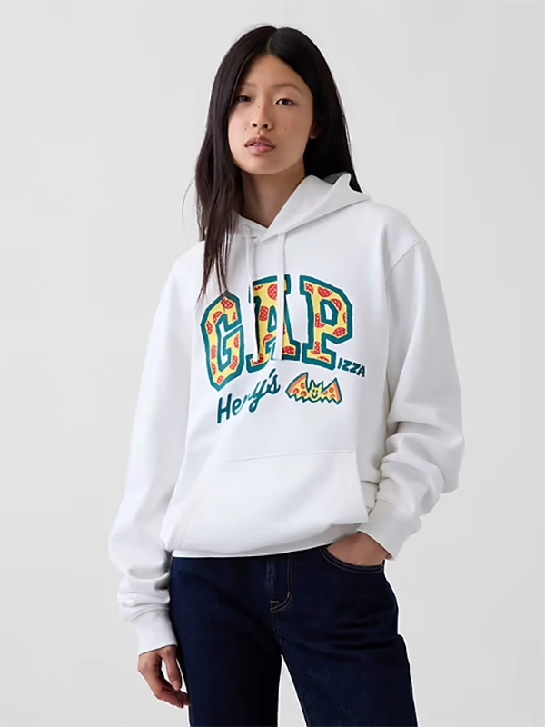 GAP Henry’s Pizza Cream Hooded Sweatshirt