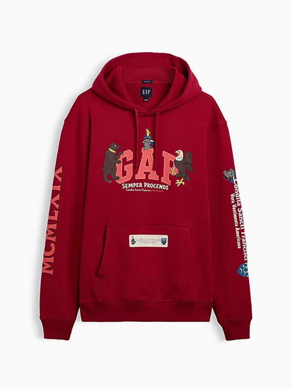 GAP x Edward Crutchley Logo Hoodie