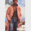 GQ Magazine Cover Ryan Gosling Pink Coat