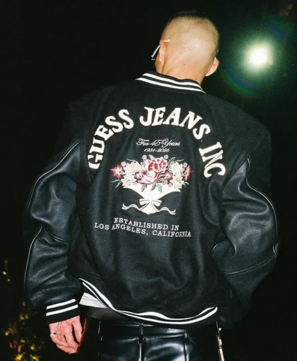 GUESS Jeans 45th Anniversary Bomber Jacket