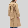 Gap × Sandy Liang Bow-Back Trench Coat