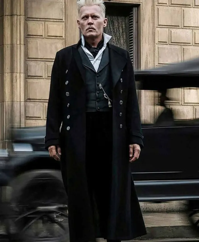 Gellert Grindelwald Fantastic Beasts 2 Wool Coat