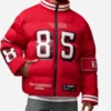 George Kittle 49ers Off Season Puffer Jacket