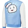 Ghostbusters Freeze Max Stay Puft Blue Varsity Jacket