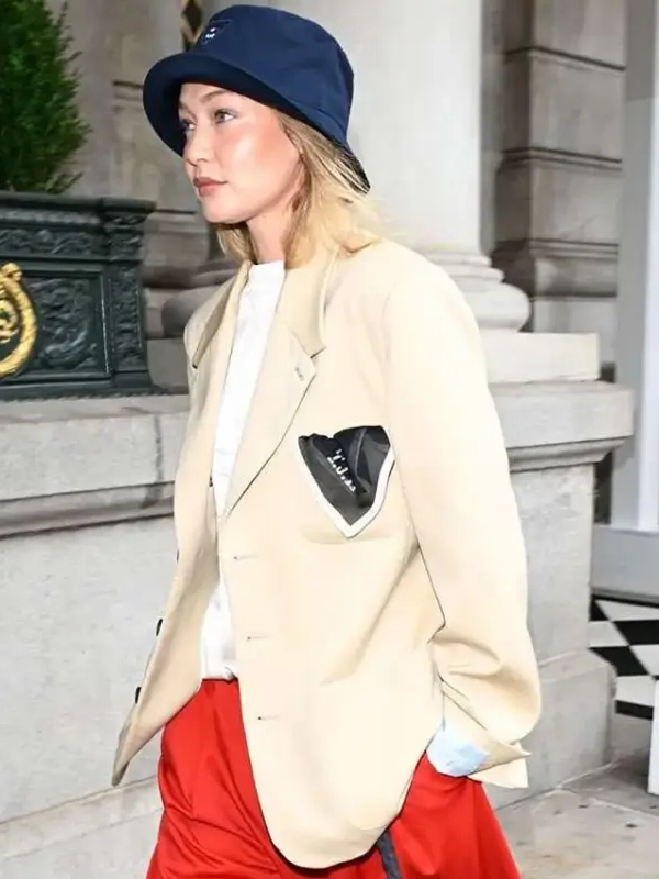 Gigi Hadid Tommy Hilfiger NYFW 2026 Blazer