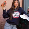 Good Girls Go To New York Fleece Pullover Hoodie