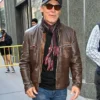 Good Morning America Josh Brolin Leather Jacket
